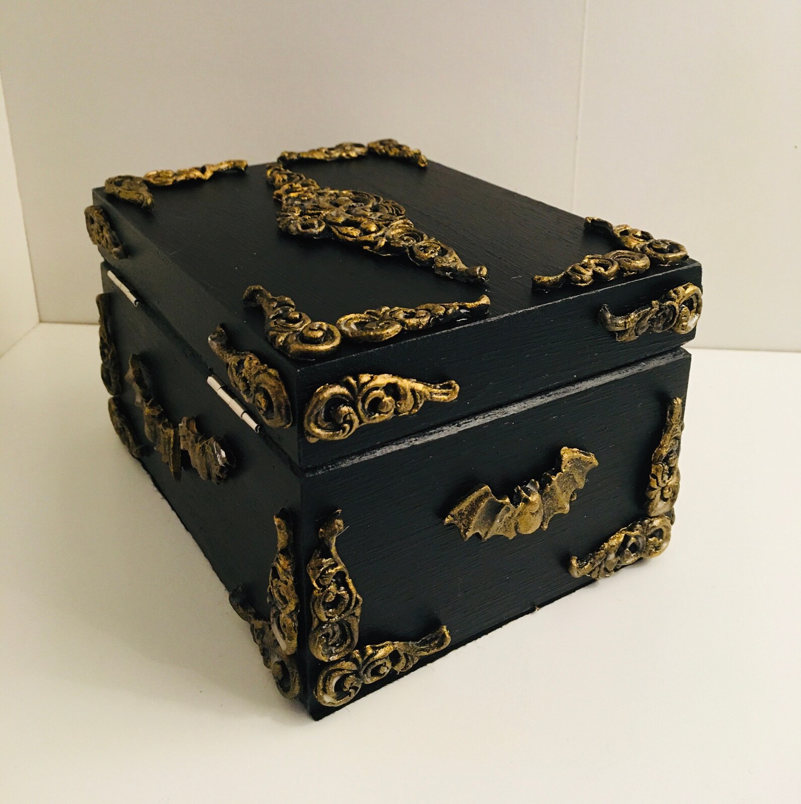 Dracula Box Dracula Inspired Jewelry Box Gothic Keepsake Etsy