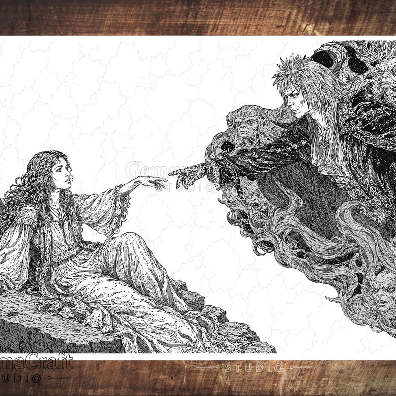 Labyrinth Poster A5 - Etsy