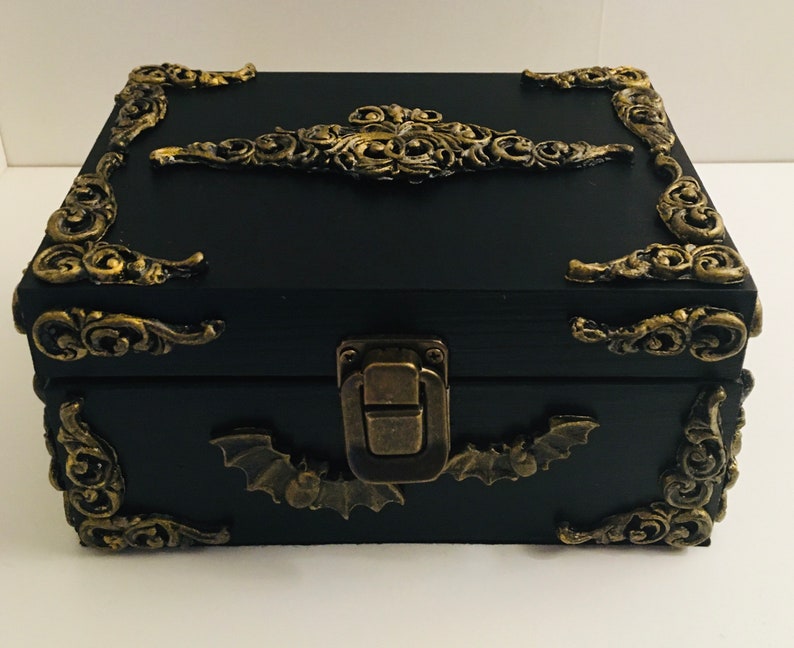 Gothic Home Decor Gothic Gift Dracula Box Gothic Housewarming Gift Gothic Keepsake Box Dracula Dracula Inspired Jewelry Box
