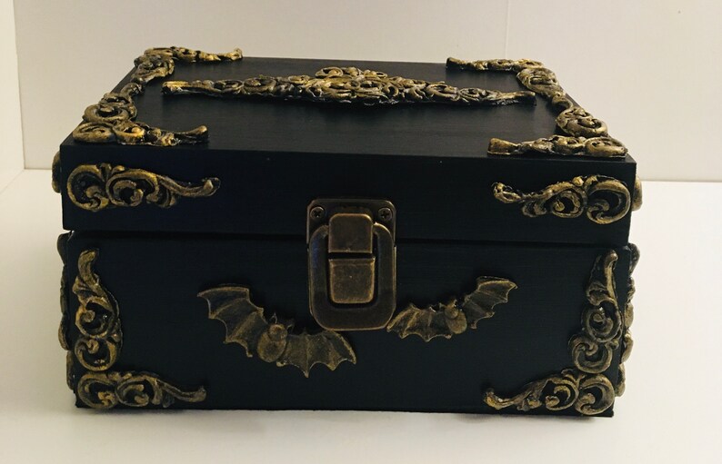 Gothic Home Decor Gothic Gift Dracula Box Gothic Housewarming Gift Gothic Keepsake Box Dracula Dracula Inspired Jewelry Box