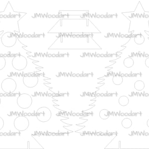 Christmas wine advent calendar for - Laser or Cnc - DXF, SVG, PDF, CVR3D