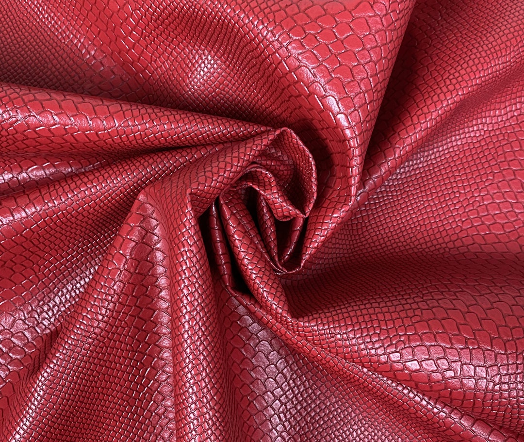 Faux Leather Fabric 54'' Wide by the Yard Etsy