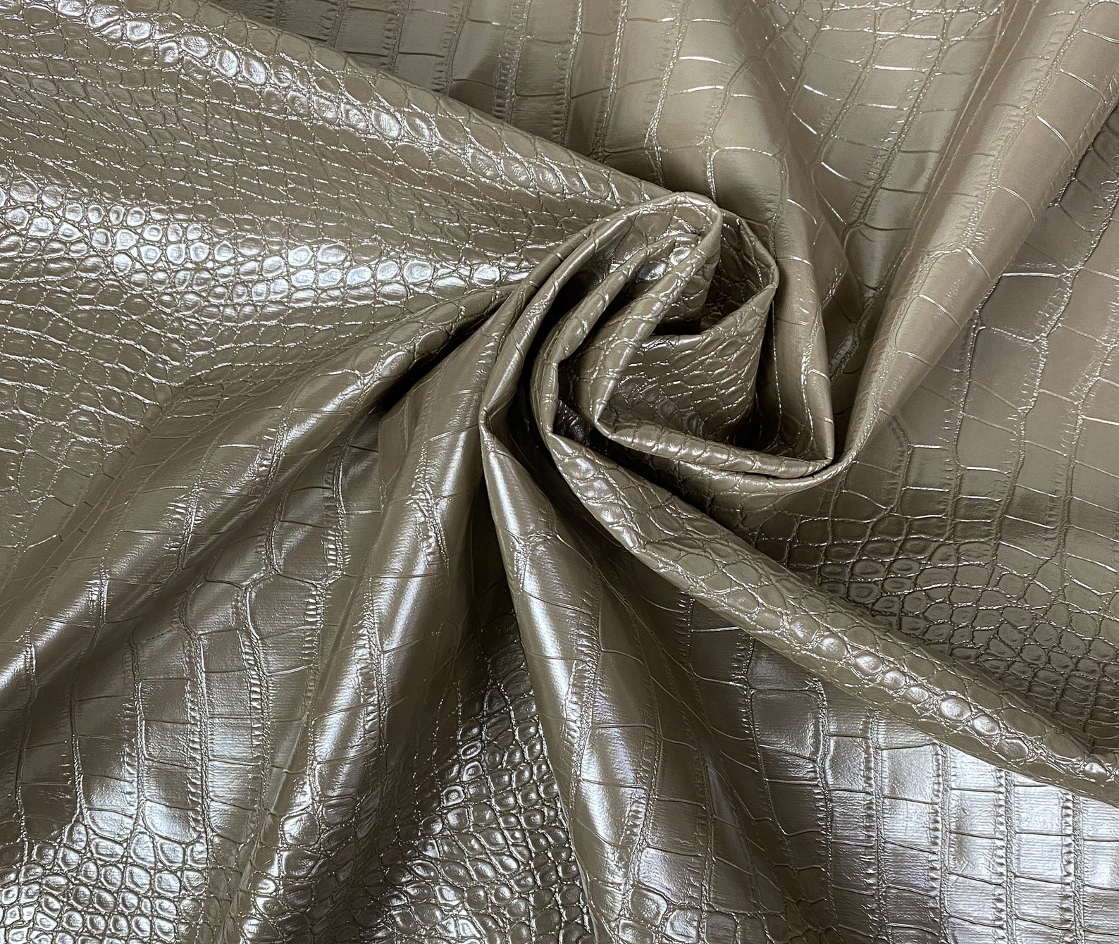 Faux Leather Fabric 54'' Wide by the Yard Etsy