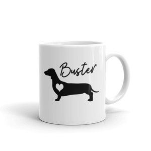 Dachshund Mug, Personalized Doxie Mug, Dachshund Mom Gift, Custom Dog Mug, Custom Dachshund Mug, Dog Lover Gift, Dachshund Dad Gift