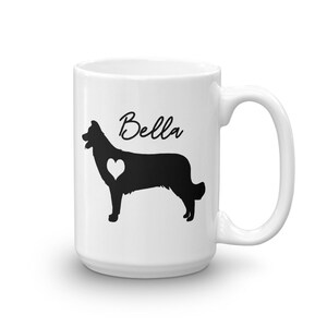 Border Collie Mug,  Personalized Border Collie Mug, Border Collie Gift, Custom Dog Mug, Custom Border Collie Mug, Dog Person Gift