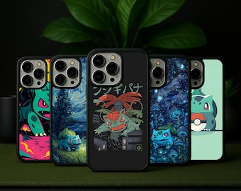 Pocket Monster Plant Based Creature iPhone Case Cute Fantasy Style