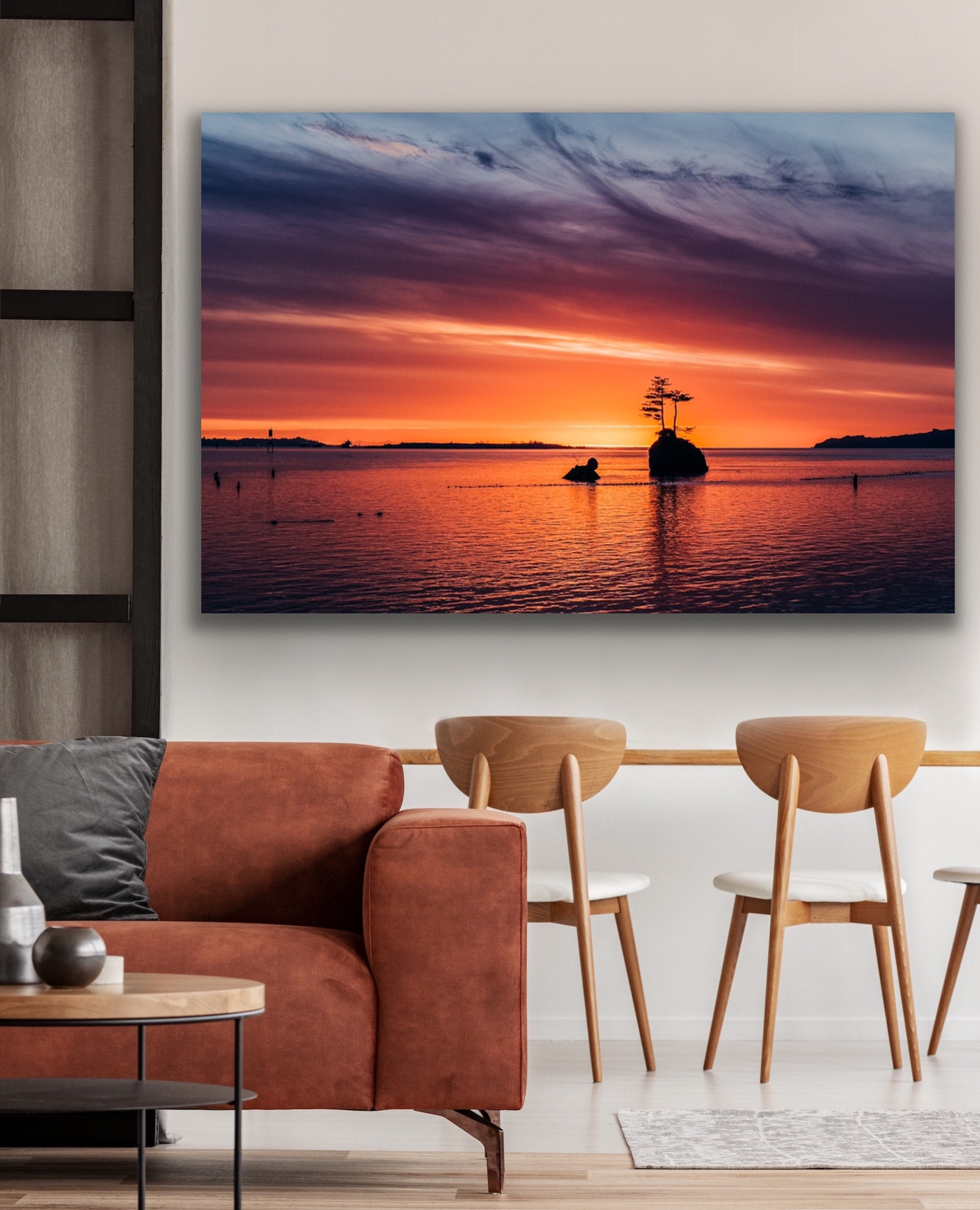 Columbia River Sunset Photographic Wall Art - Etsy