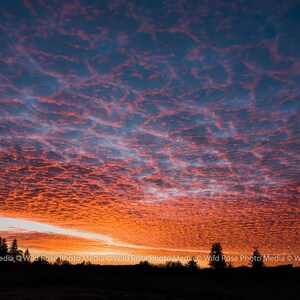 Fire in the Sky Photographic Wall Art - Etsy