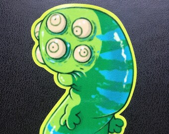 Grub Creature Vinyl Sticker Pogo, Charakter, Fantazja, Zwierzę