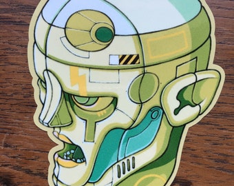 Naklejka winylowa Christopher Cyberpunk