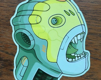 Naklejka winylowa Boswell Cyberpunk