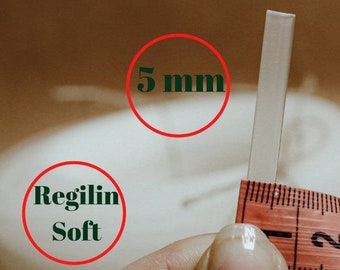 5 mm mjuk rigilenbening: Korsett-, hatt- och klänningstillbehör
