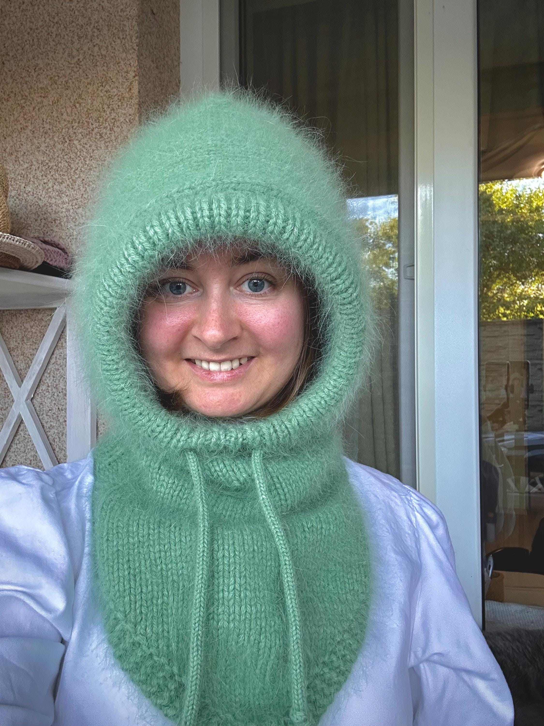 NON MERCI バラクラバ ニットキャップ black means