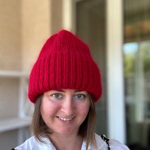 Cozy Hat, Stylish Hat, Angora Hat, Softest angora, Comfort Hat, Winter accessory hat, Womens Winter Knit Hat, Voluminous hat, Mens Wool Hat
