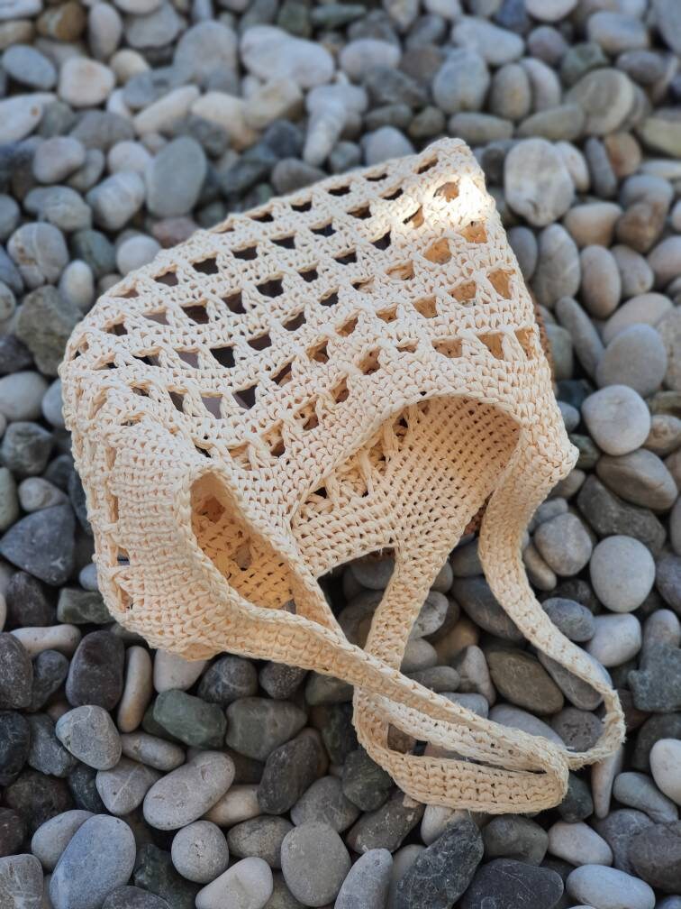 Crochet Raffia Bag Pattern – Easy PDF Tutorial With Video, Summer ...
