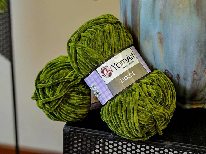 Yarn YarnArt Dolce Micro Polyester yarn for crochet and | Etsy