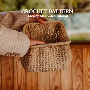 Crochet Mini Cloud Bag Pattern: Raffia Dumpling Bag (PDF + Video Tutorial)