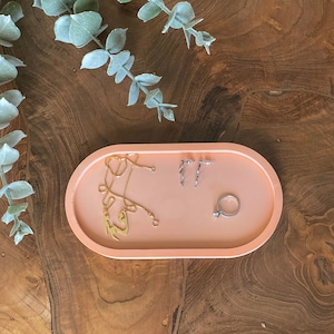 Ceramic Trinket Tray | Jewelry Tray | Decor Tray | Soap Dish |