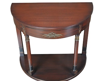 NVIN0119 Kittinger Mahogany Console with Columns A903