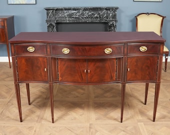 NVIN0554 Hickory Chair Sideboard