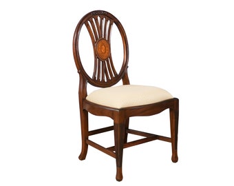 NDRSC044 Round Back Inlaid Side Chair