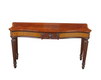 NVIN0610 Vintage Henkel Harris Mahogany Console