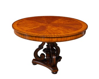 NVIN0511 Vintage Maitland Smith Center Table