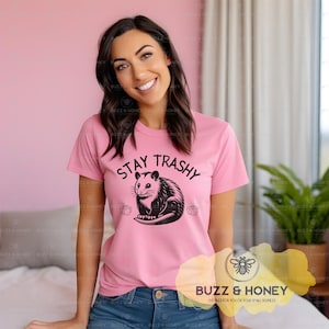Zarigüeya basura SVG PNG JPEG / Diseño divertido de zarigüeya basura / Gráfico de cita sarcástica retro / Descarga digital Cricut y sublimación