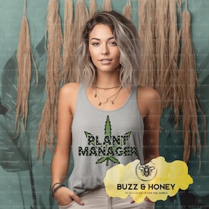Gerente de Design de Planta, Design de Maconha, Camisetas de Maconha, Flor, Broto, Vaso, Maconha, Sublimação, SVG