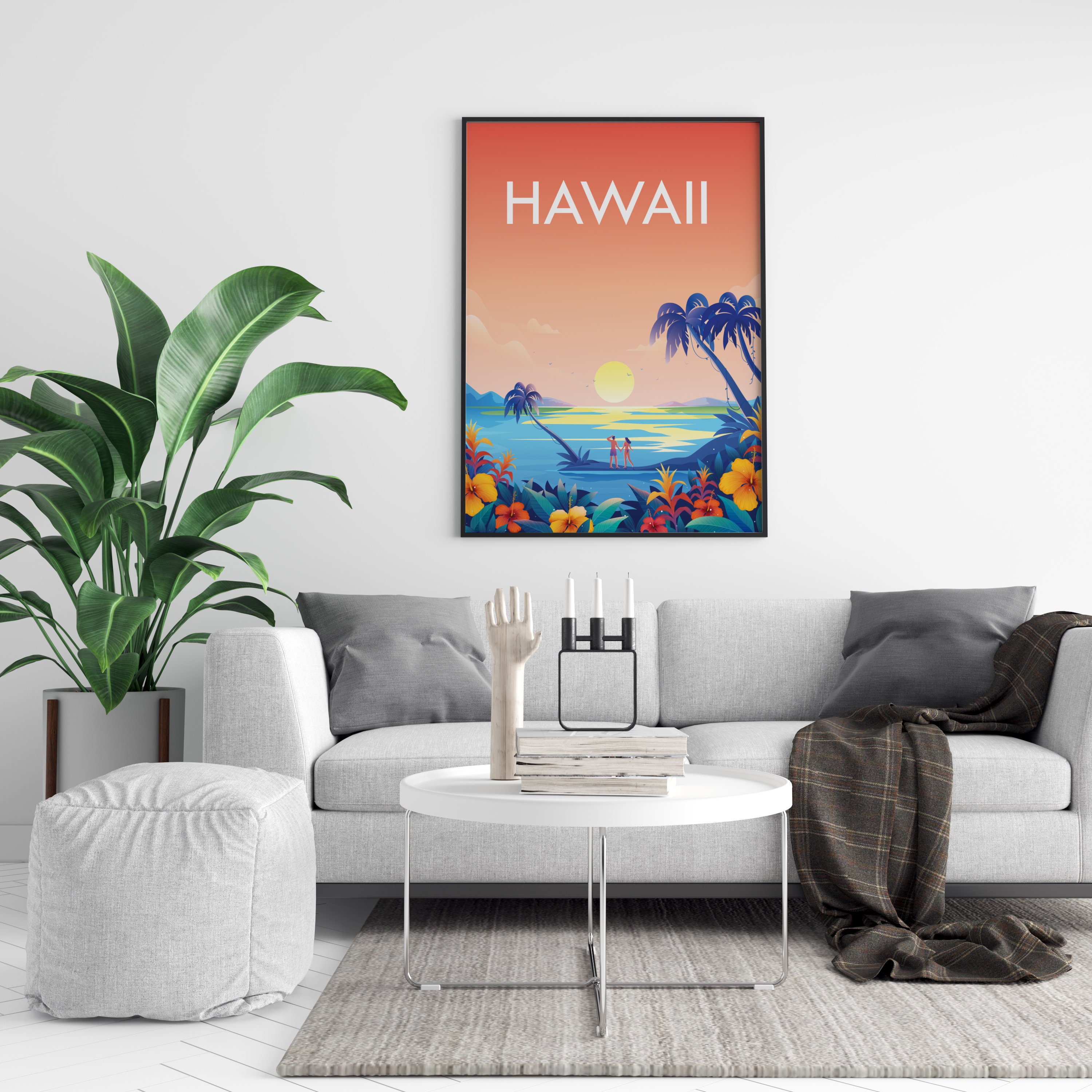 Hawaii Poster Travel Poster HawaiiTravel PosterHawaii Travel | Etsy