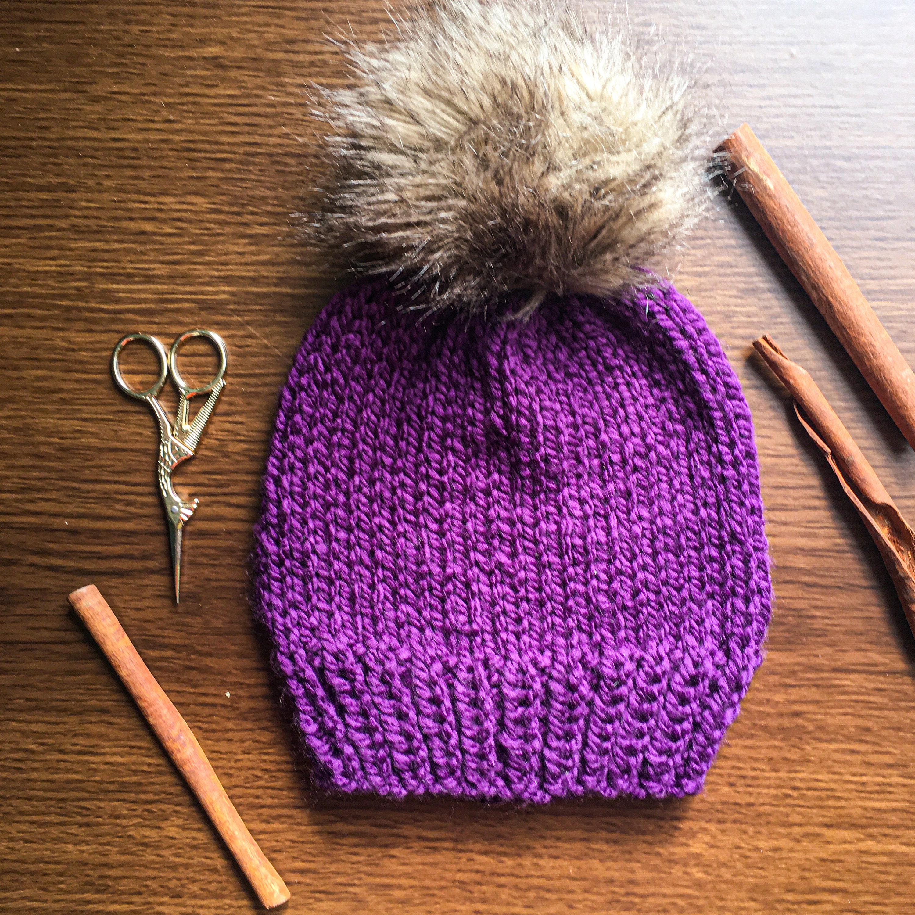 Serenity Satin Lined Slouchy Beanie big 