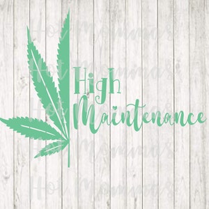 High Maintenance SVG