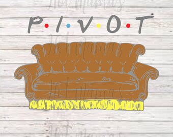 Friends Pivot Svg Etsy