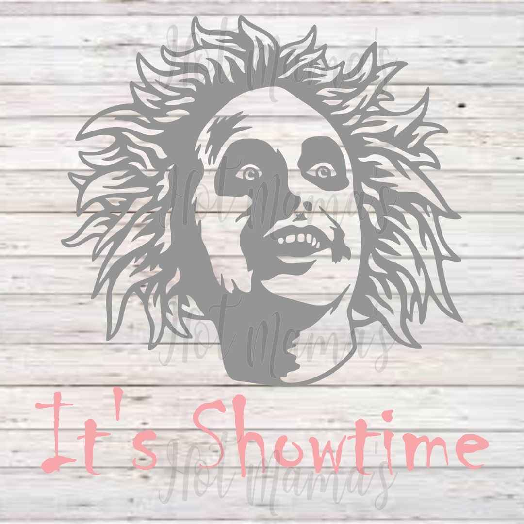 Beetlejuice Its Showtime SVG - Etsy