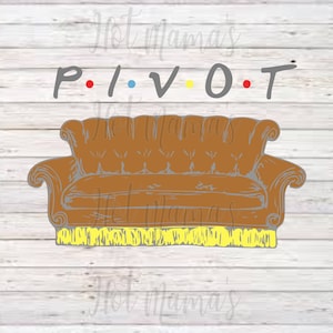 Friends Couch PIVOT SVG