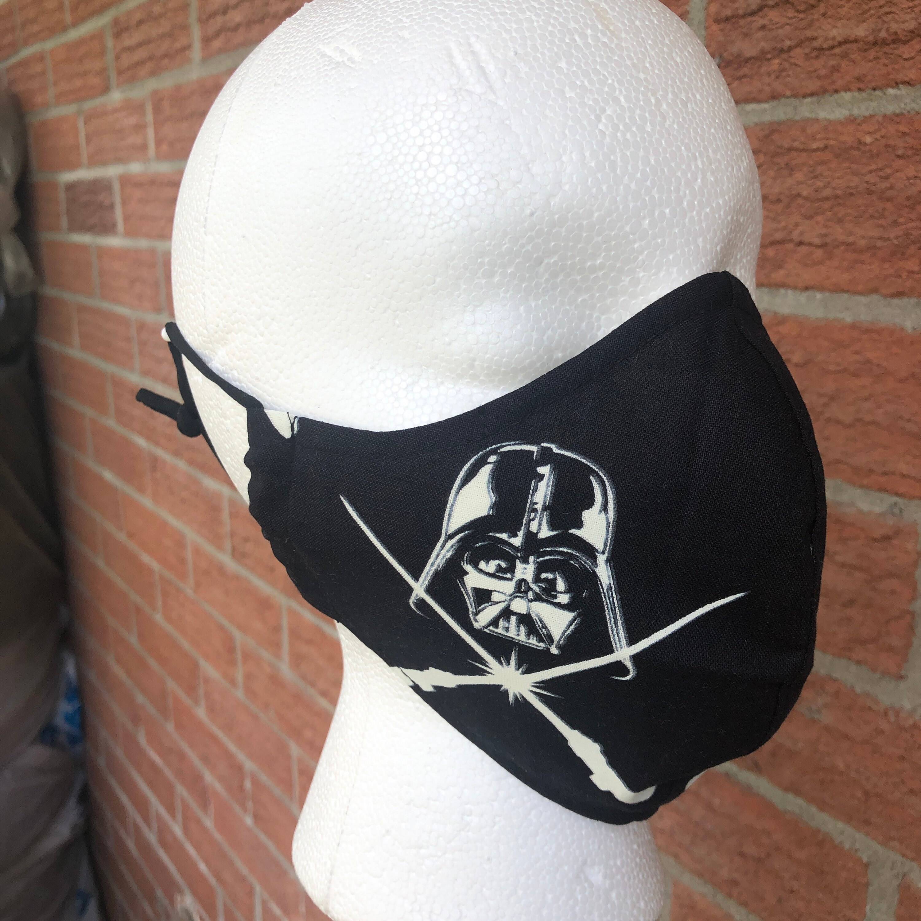 Adult Face mask Darth Vader Glow in the dark Unisex Dust | Etsy