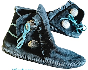 Mocasines Minnetonka de ante vintage