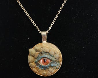 Pachycephalosaurus oog ketting