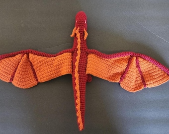 Red and Orange Dragon