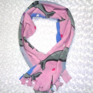 Fleece Norwall Scarf with Fringe 9&quot; x 60&quot;