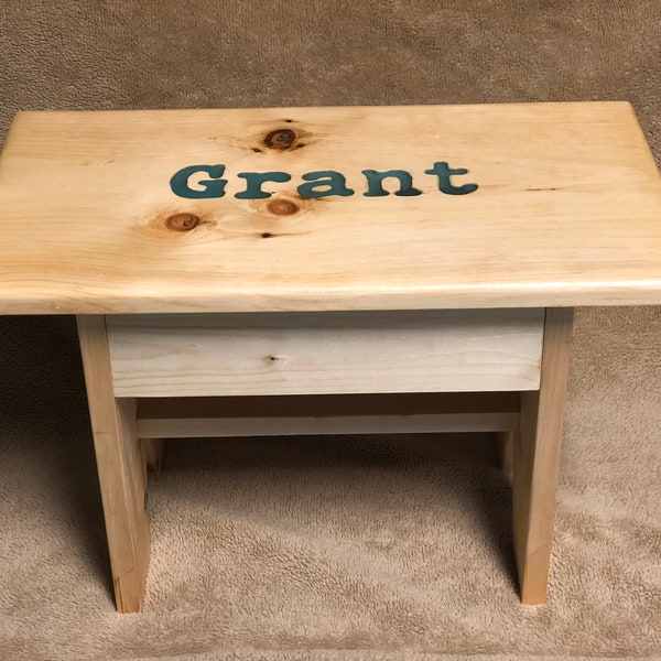 Customizable Wood Stool