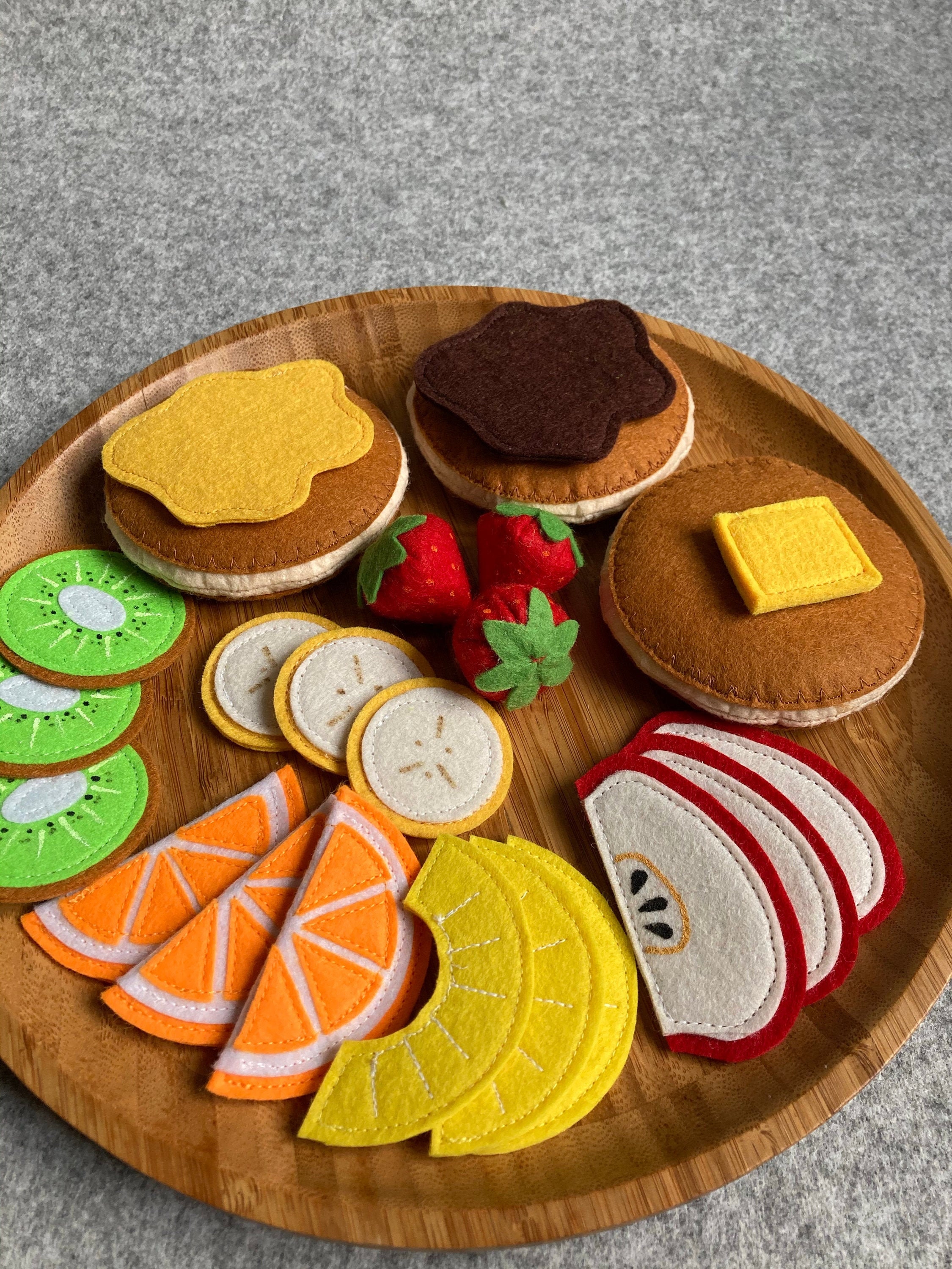 Tarmeek Children Kitchen Pretend Play Pancake Maker Toy Set Brain-Training  Toy Christmas Gifts for Kids 3-12Y 