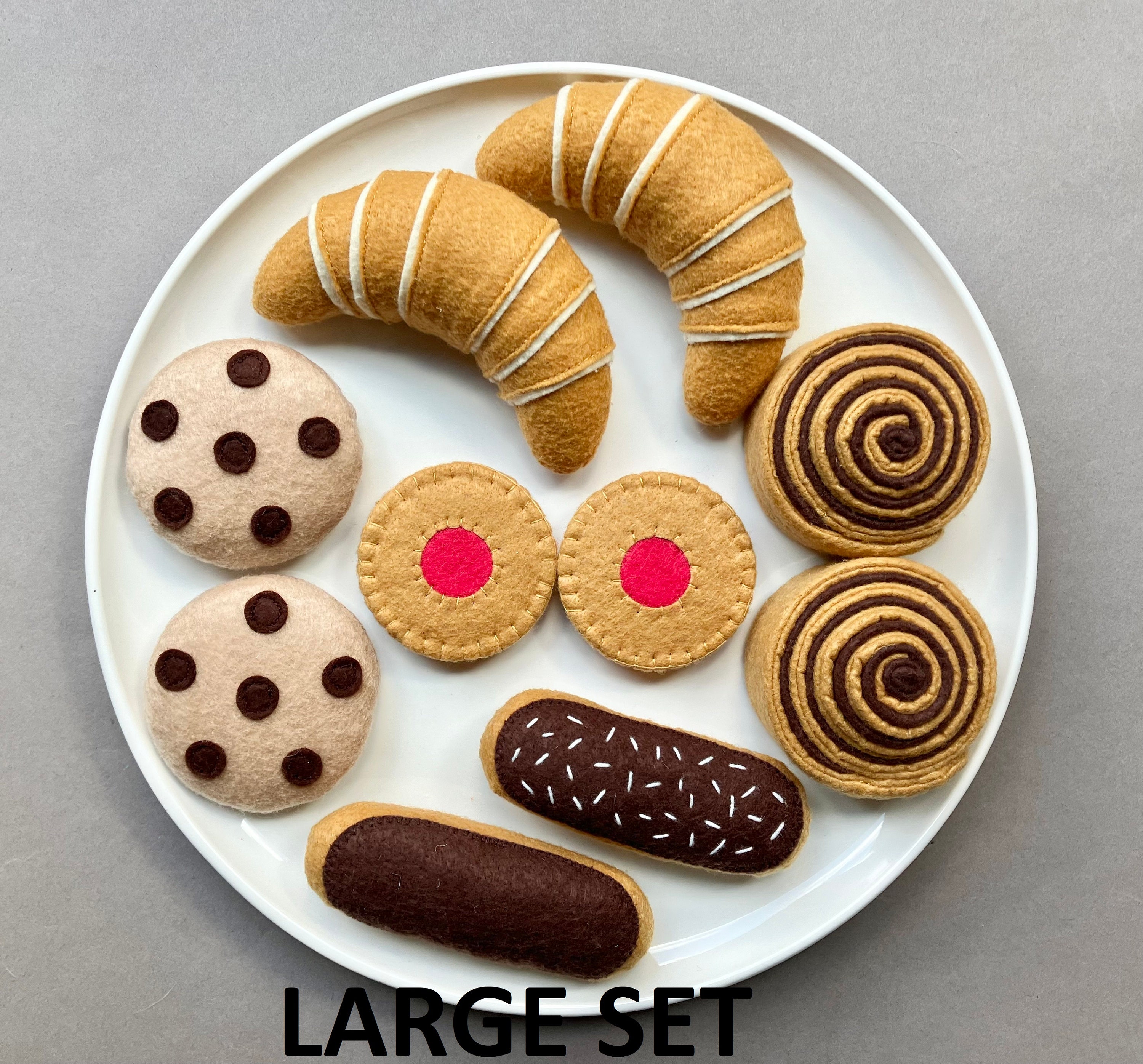 Pastry Bakery Set Handmade Felt Montessori Play Kitchen Toy pastry-bakery-set-handmade-felt-montessori-play-kitchen-toy