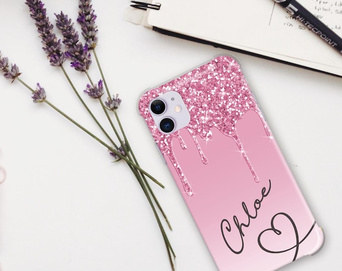 Personalised Name Phone iPhone 13 shockproof soft marbled phone case cover for iPhone 11 Pro Max 2020 7 8 Plus X XR XS MaxFather's Day
