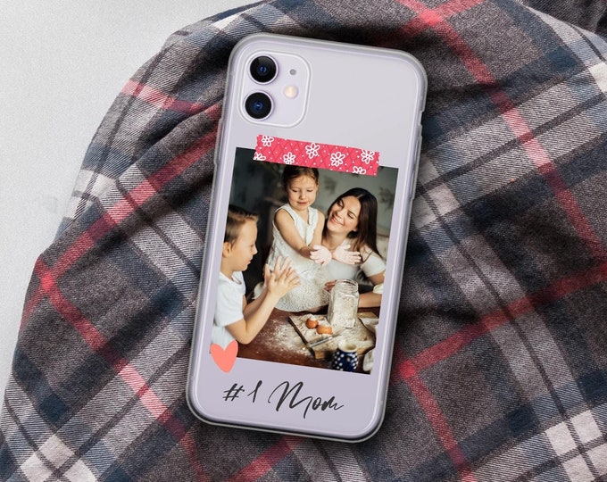 PERSONALISED phone case photo collage, hard phone cover for iphone 5 5s 6 7 8 Plus Xs XR Xs MAX 11 Pro Max gift for Mother's Day