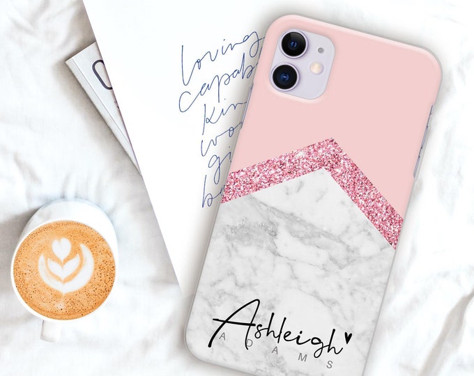 Marble phone case PERSONALISED initial name silicone cover for apple iphone 5 5s SE 6 6s Plus 7 8 X Xs max Xr 11 Pro Max 12 Pro Max Mini