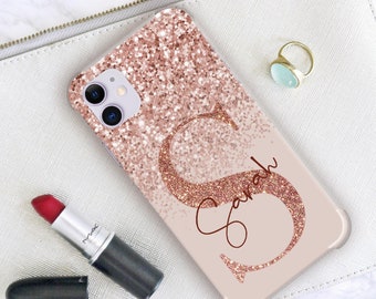 Personalized Initial Name iPhone Case: Shockproof Soft Cover