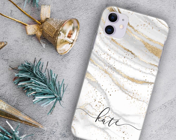 PERSONALISED phone case name initial hard plastic phone vertical floral case cover for apple iphone 5 5s 6 7 8 11 Pro Xs XR Xs MAX