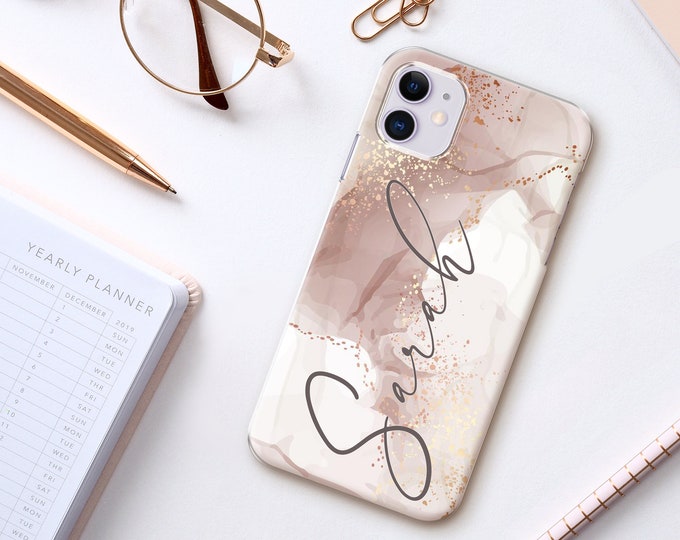 Personalised Phone case iPhone 16 custom name initials phone silicone cover iPhone 6 Plus 7 8 X Xs max Xr 11 12 13 Pro MAX 14 Plus Pro Max
