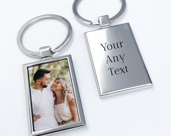 Personalized Metal Keychains with Photo Printing – Durable, Stylish, and VibrantFather's Day